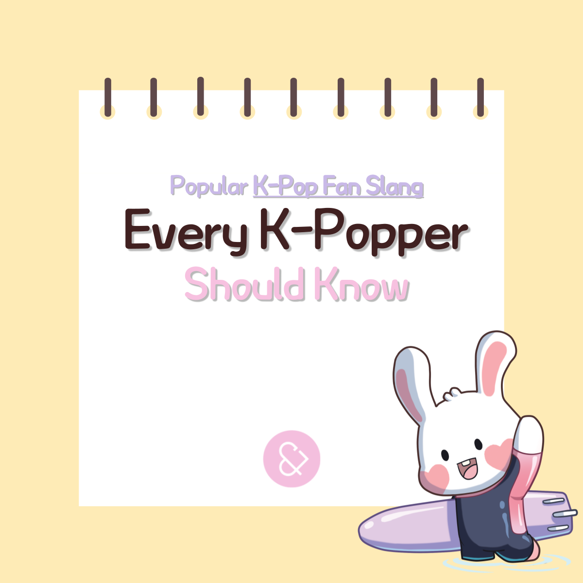 Popular KPop Fan Slang Every KPopper Should Know SooandCarrots
