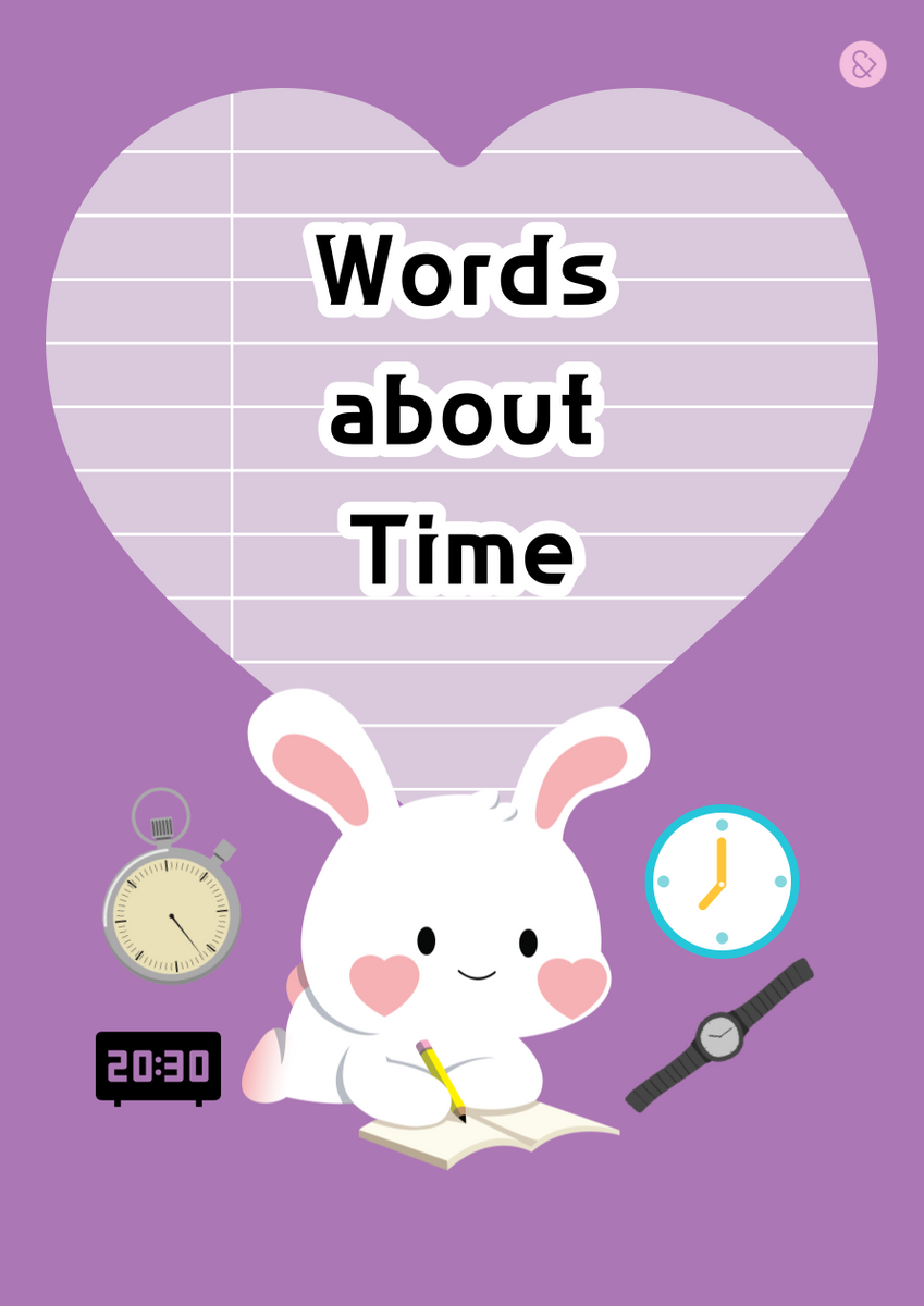 Korean Words about Time SooandCarrots