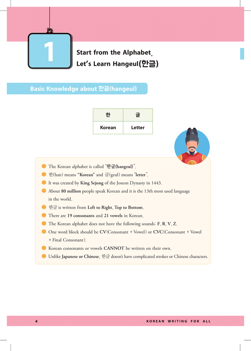 Korean Writing For All eBook Soo and Carrots Korean Writing Book
