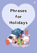 Korean Phrases for the Holidays