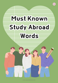 Must Know Study Abroad Words