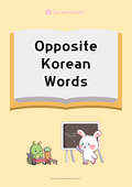 Opposite Korean Words